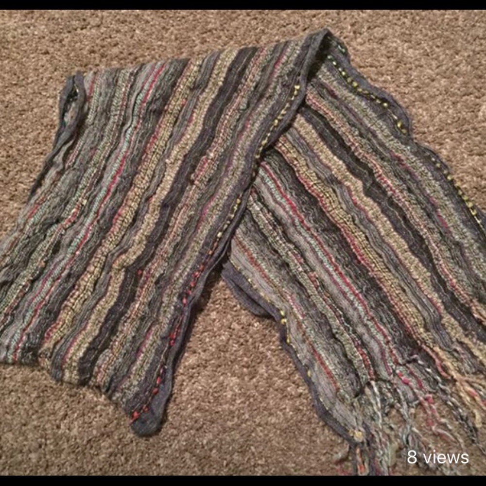 Multi colored scarf